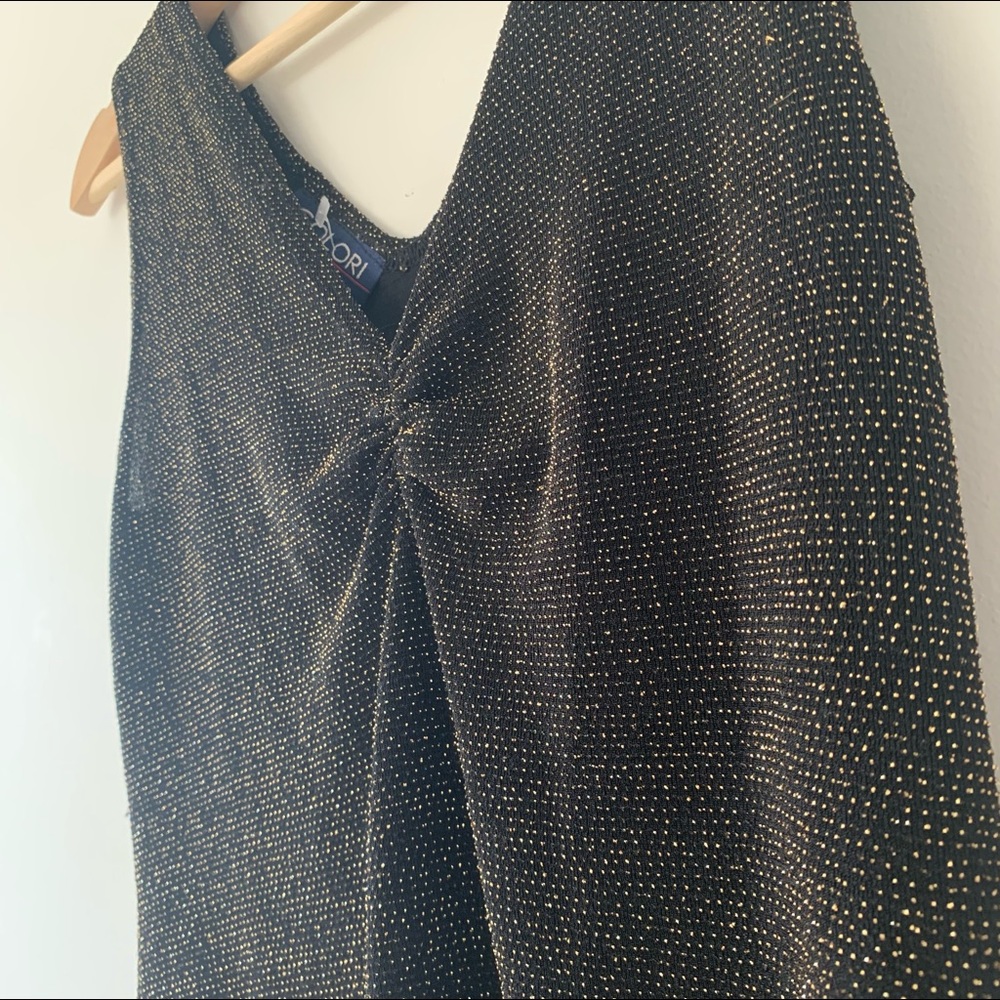 Gold Sparkle Top